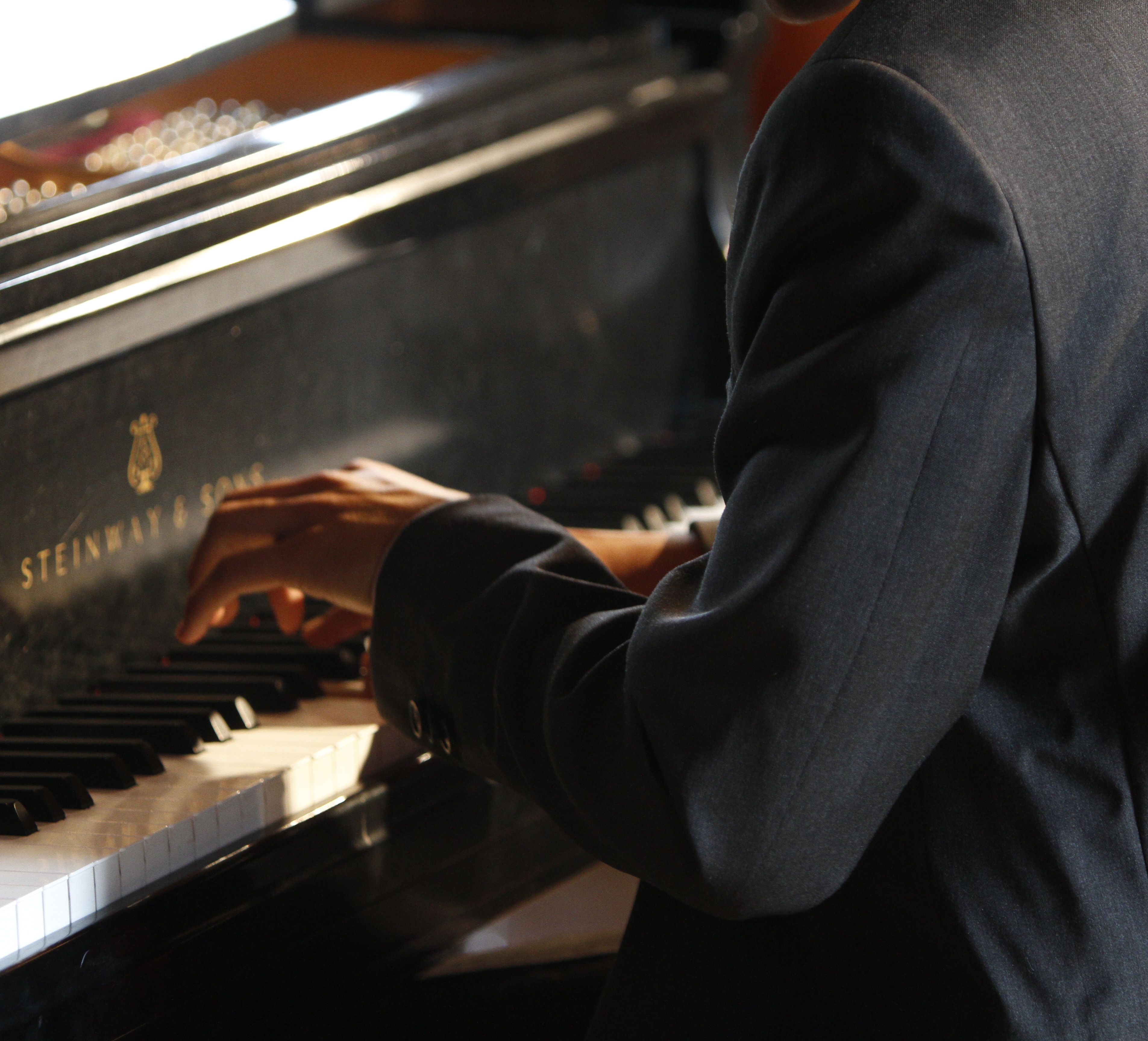 Aditya Raguram at the piano